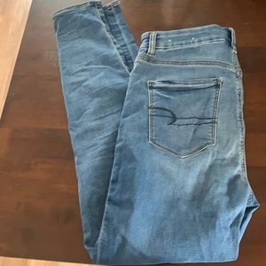 Super high rise curvy jeggings